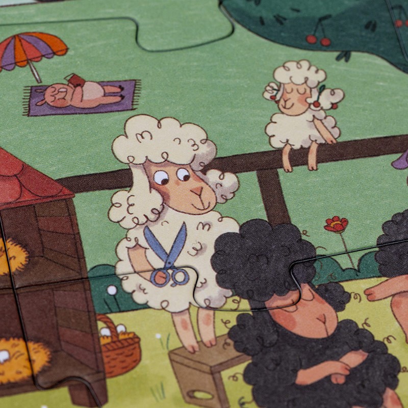 Puzzle y juego de observación